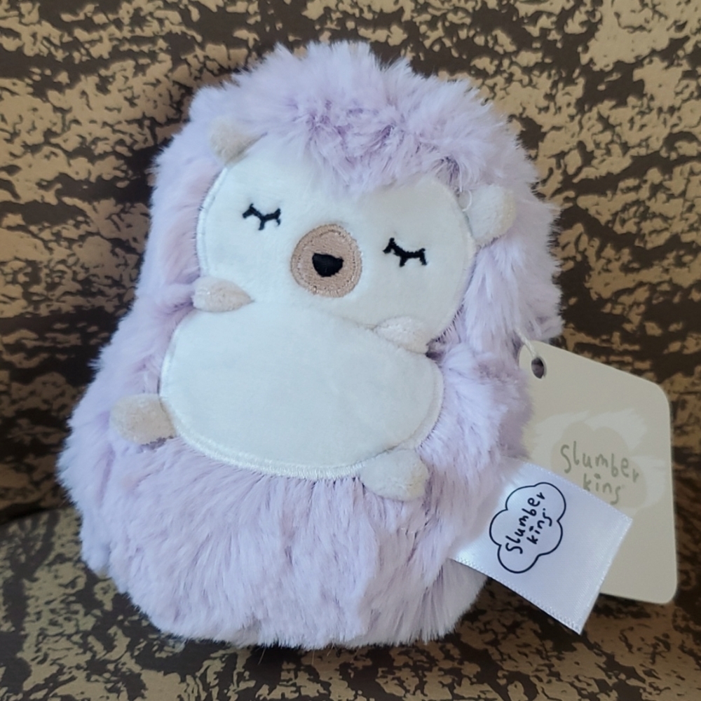 Slumberkins lavender hedgehog mini